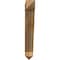 Ekena Millwork Traditional Arts & Crafts Rough Sawn Bracket, Western Red Cedar, 6"W x 38"D x 42"H BKT06X38X42TRA03RWR - alternate 2